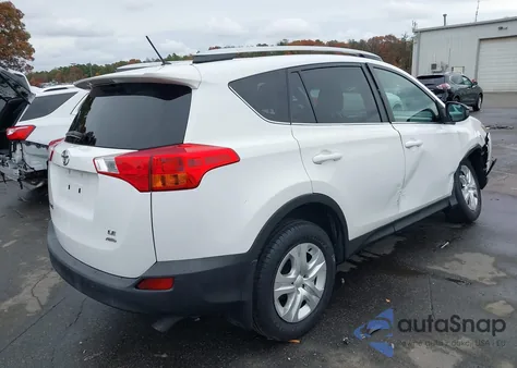 2013 Toyota Rav4 Le from USA, damaged, VIN 2T3BFREV9DW017767